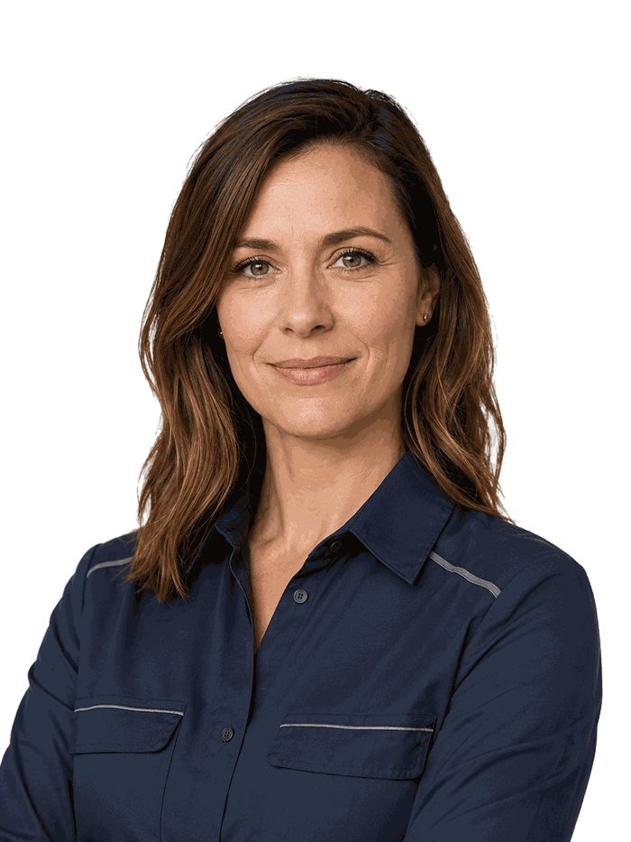 Portrait of Elena Fischer, procurement lead in Germany