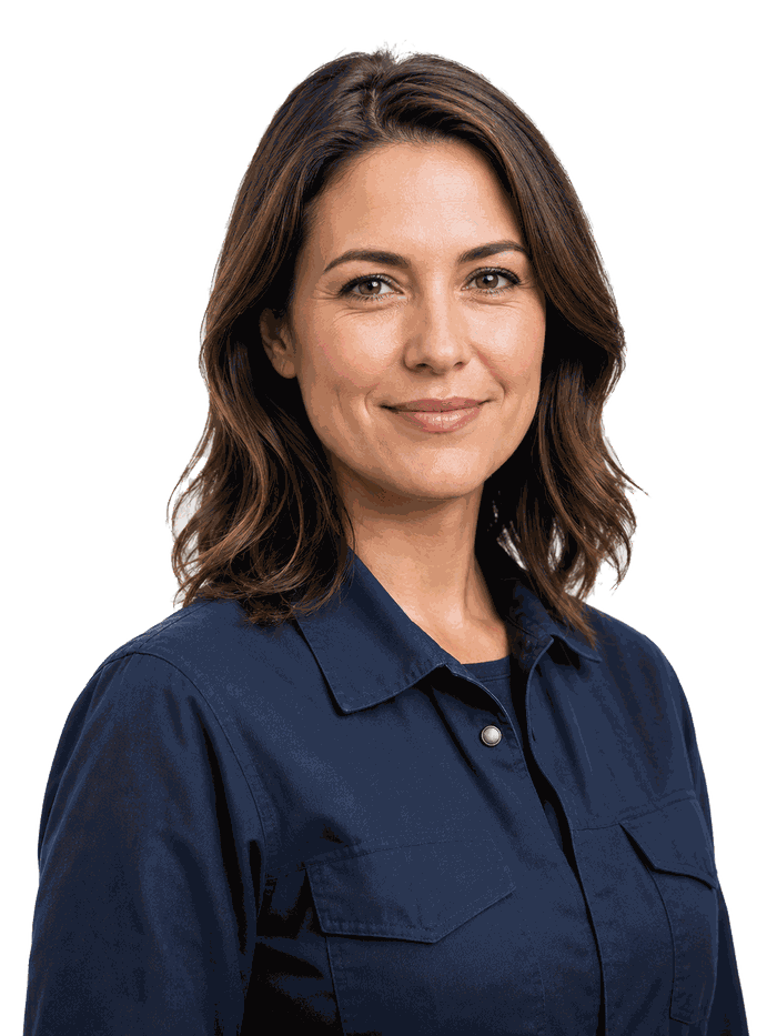 Portrait of Sofia Laurent, industrial buyer in Benelux