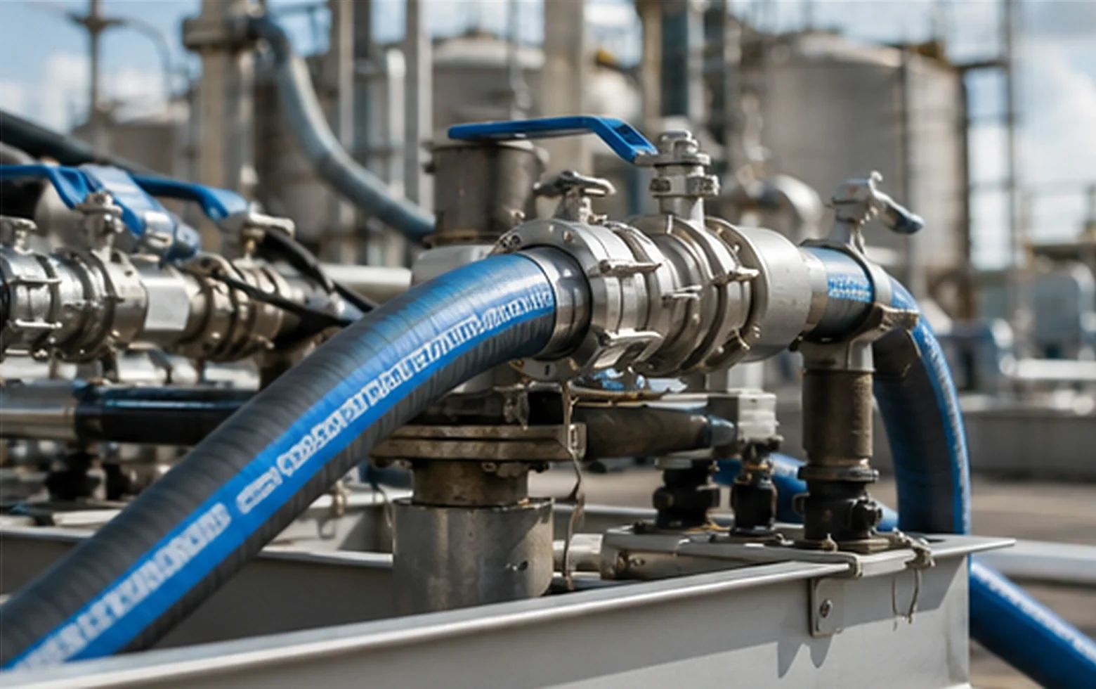 Chemical process hose and coupling application