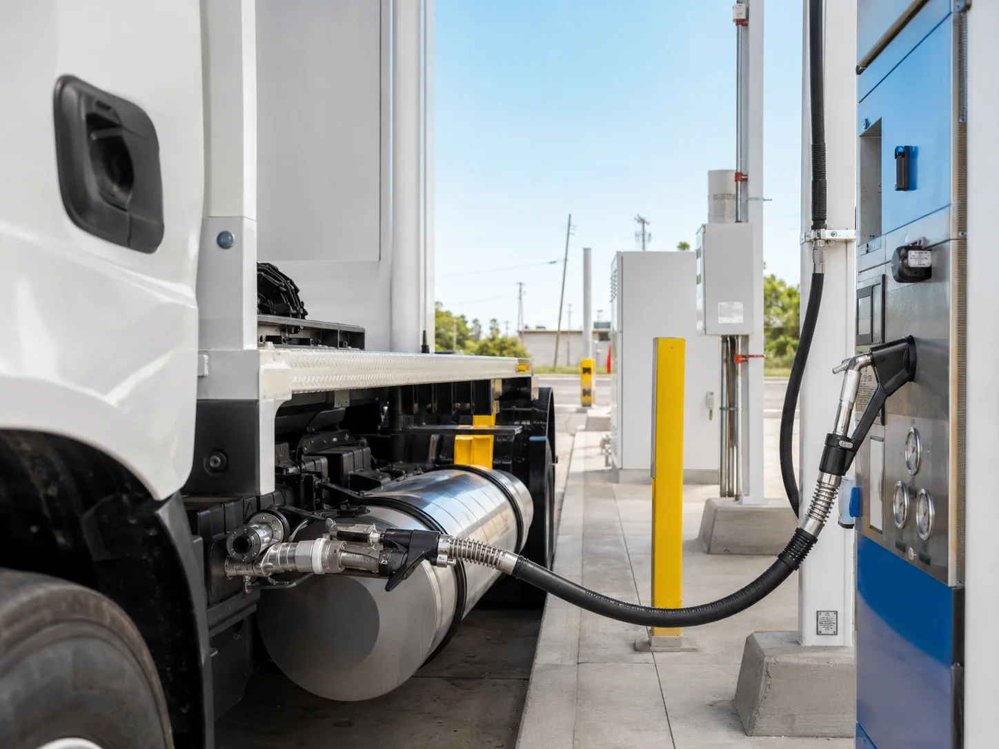 CNG Station industrial hose application