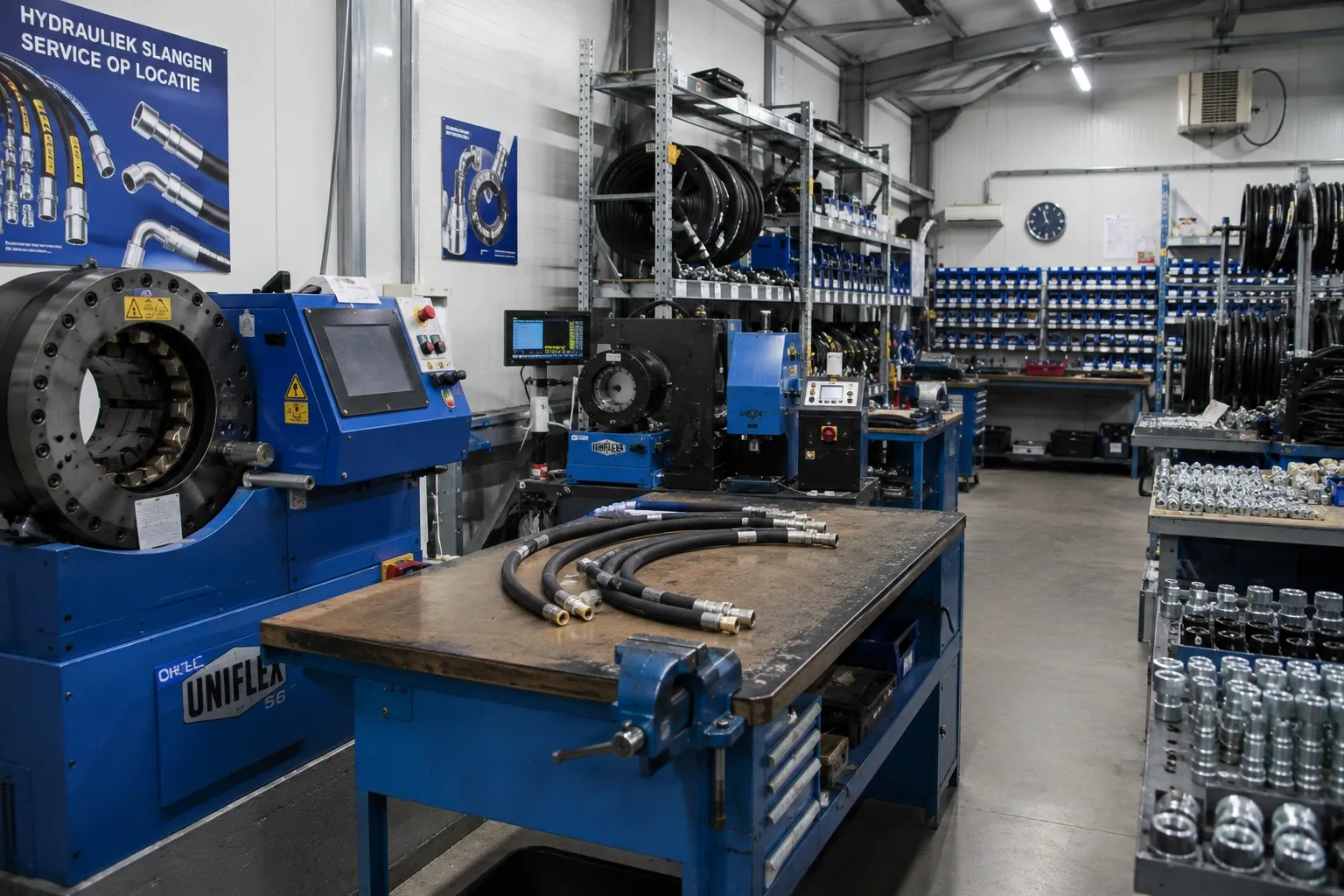 Hose Assembly Workshop industrial hose application