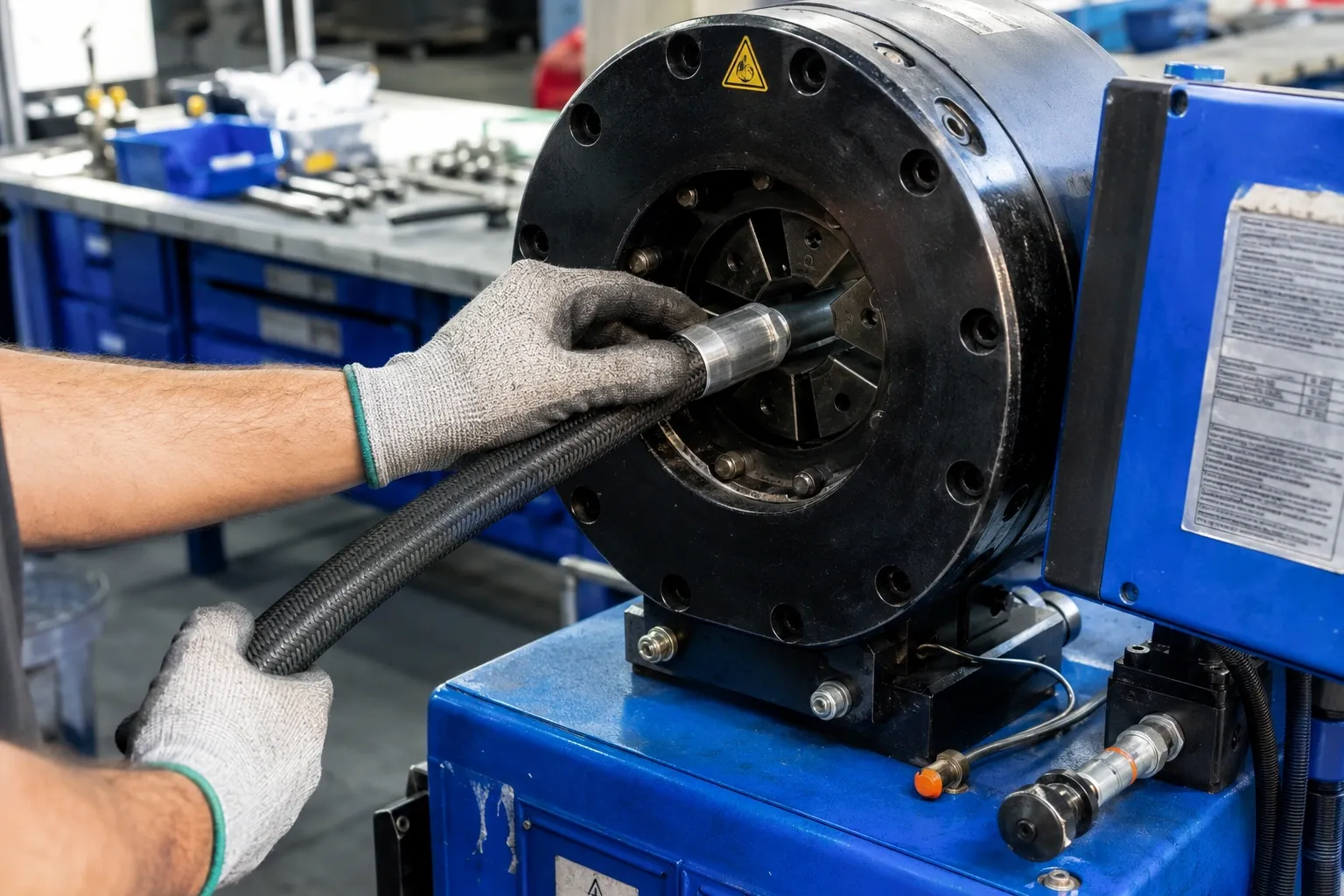 Hose Assembly Workshop industrial hose application