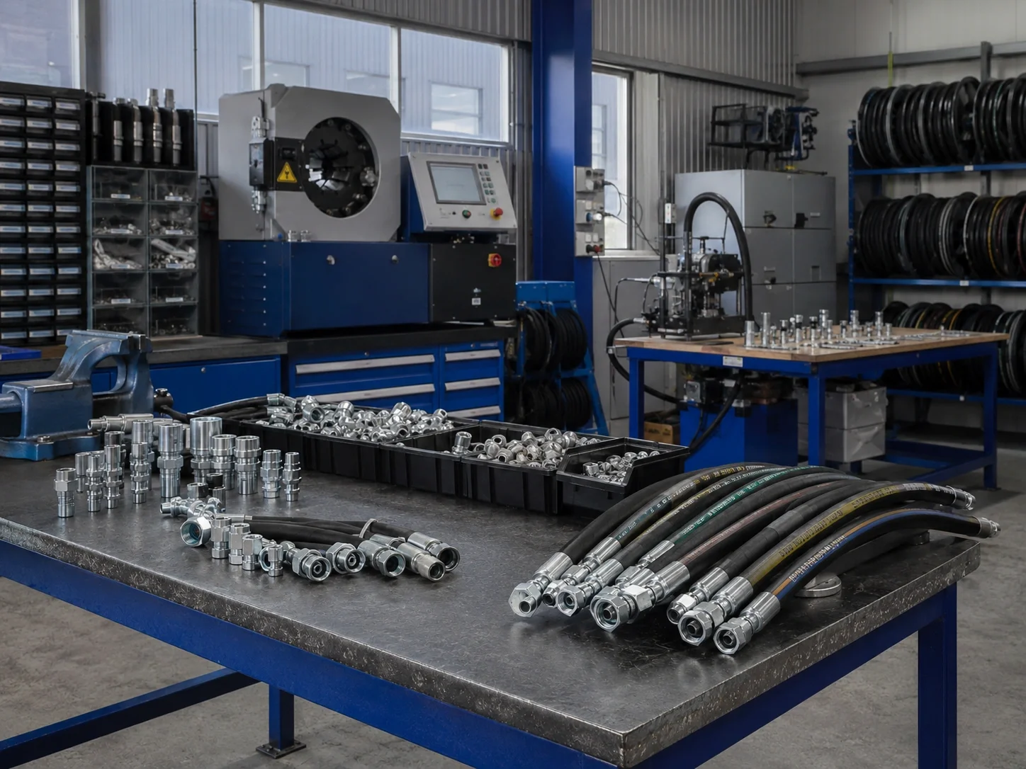 Hose Assembly Workshop industrial hose application
