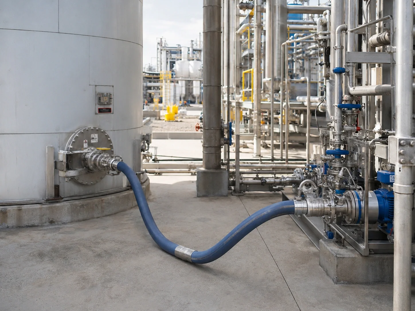 Material Transfer industrial hose application