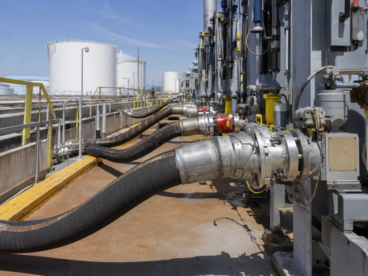 Material Transfer industrial hose application