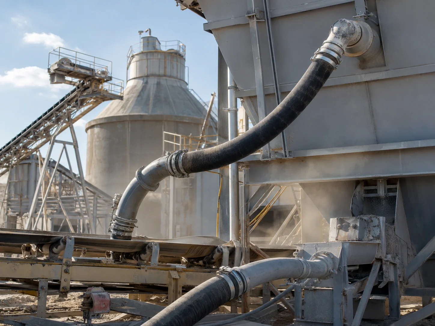 Material Transfer industrial hose application