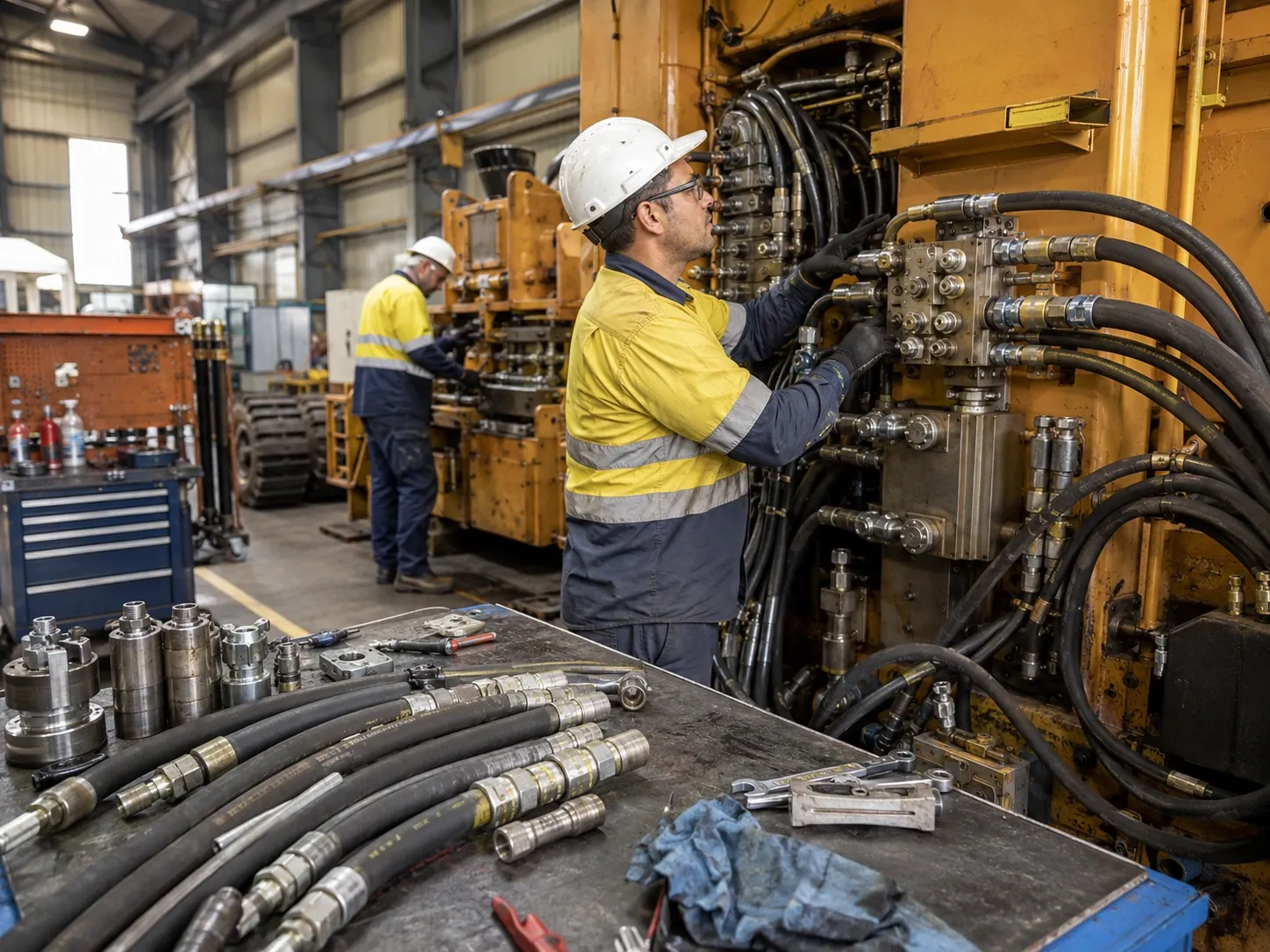 Mining industrial hose application