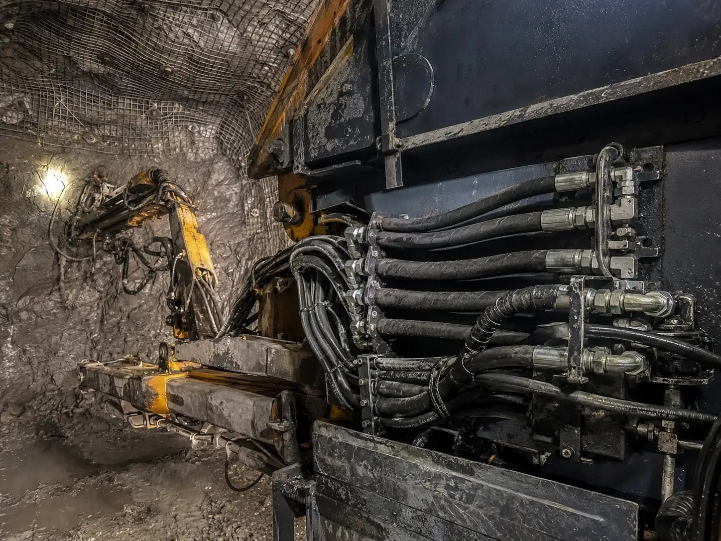 Mining industrial hose application